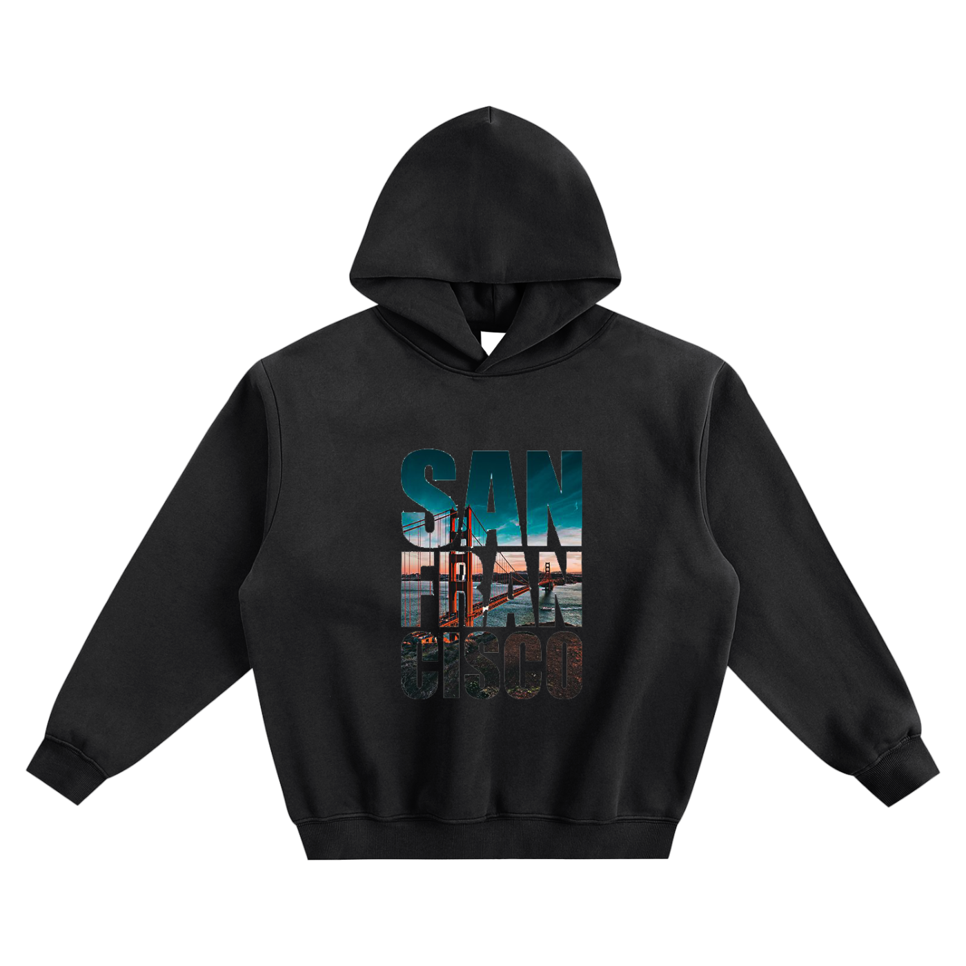 Fleece-Lined Boxy Hoodie