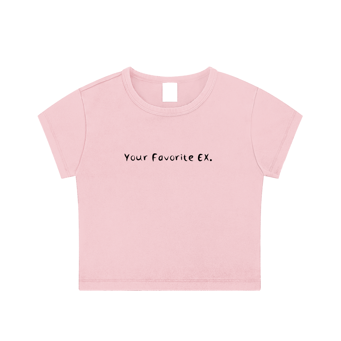 Oversized Vintage Crop Top T-shirt