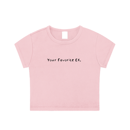 Oversized Vintage Crop Top T-shirt