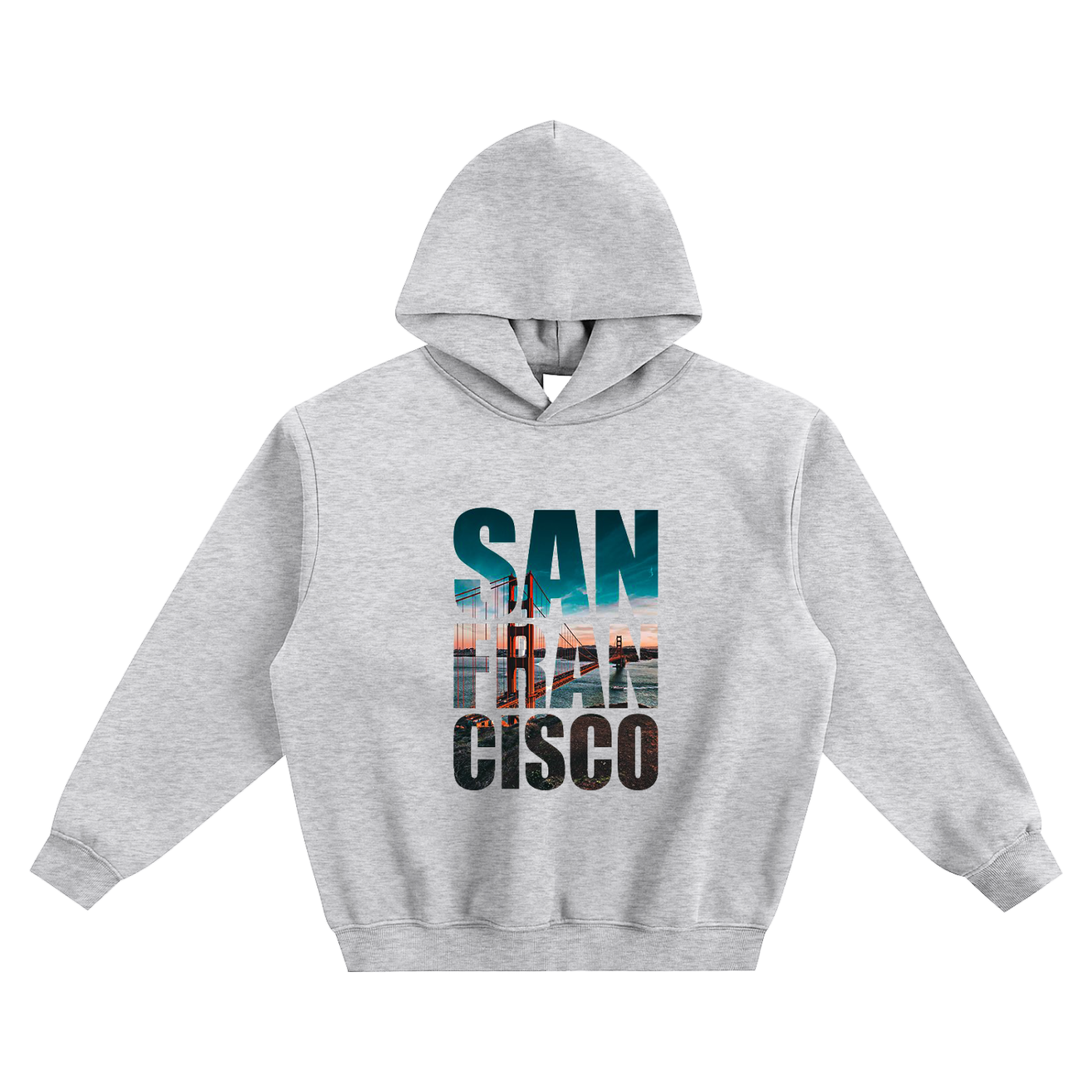 Fleece-Lined Boxy Hoodie